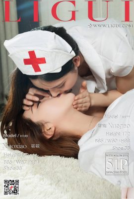 [LiGuiجمال الانترنتمسلسل] 2018.07.06 عارضة الأزياء Xiaoxiao&Ice Cream Nurse VS.OL[52P]