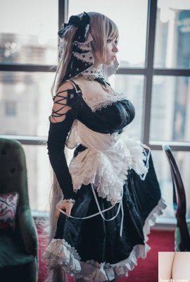 زي خادمة Goethe Maid من Bambi Azur Lane Cos Awesome Restored God (39P)