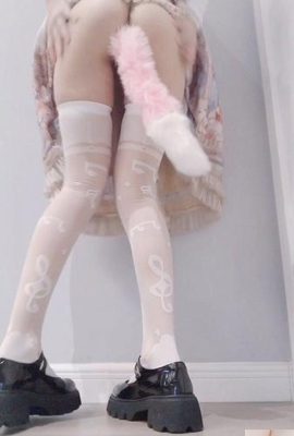 “Lolita Note Socks” حصريًا لكبار الشخصيات من شركة Welfare Girl من شركة Cuteli[109P]