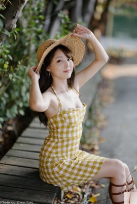 (تم جمعها من الإنترنت) فتاة تايوانية ذات أرجل جميلة-آشلي، جمال مزاجي، تصوير خارجي عصري (5) (104P)