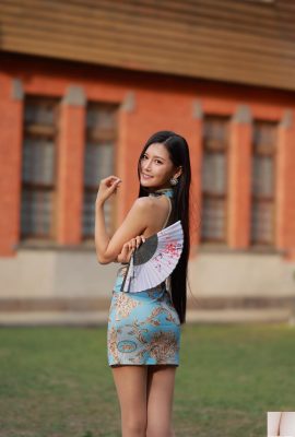 (مجموعة عبر الإنترنت) فتاة تايوانية ذات أرجل جميلة – Xu Lingling تصوير واقعي في الهواء الطلق (10) (98P)