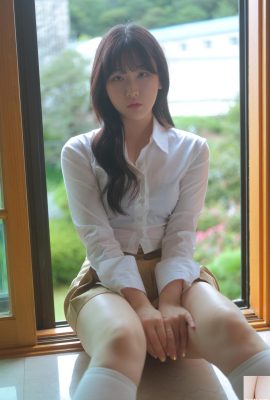 (YeonJju) الفتاة الكورية لديها منحنيات رشيقة وقليل من الشهوة (36P)