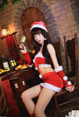 (صورة نموذجية) 2017 Christmas Girl Kitty Christmas Tavern (17P)