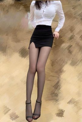 (تم جمعها عبر الإنترنت) ملكة الفتاة التايوانية ذات الأرجل الطويلة (37P)