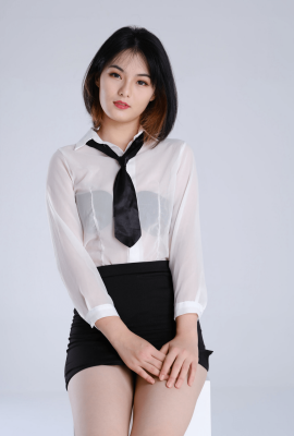 (تصوير خاص لنموذج Lu) نموذج جميل-Xiaoyu نموذج جميل تصوير خاص بدون صور رعاية الفسيفساء (1) (100P)