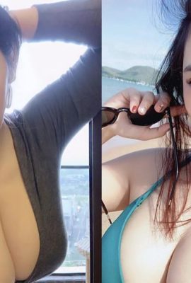الرائعة المثيرة ذات الصدر الكبير “Tian Tian” لا يمكنها رفع الجزء العلوي من ثدييها! الجو حار جدًا والملابس المثيرة مكشوفة (20P)