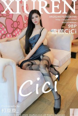 XiuRen) 2024.07.03 Vol.8795 Ice Cream CiCi النسخة الكاملة صور (98P)