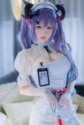 (مجموعة عبر الإنترنت) فتاة الرعاية ساكورا ريسا “Kakiharu Succubus Nurse” VIP حصريًا (33P)