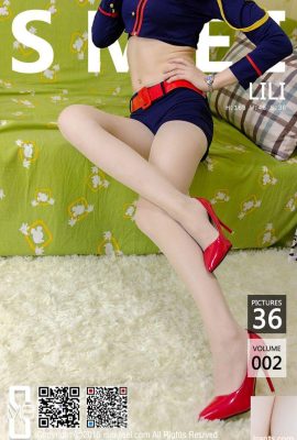 (SMEI Xiumei) رقم 002 LILI لحم مقطع بكعب عالٍ وأرجل جميلة (37P)