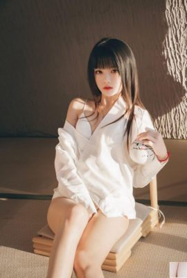 مجموعة من الإنترنت) Yuli Ji Sakura Tao Meow “Little Lolita in White Shirt” VIP حصري كامل (59P