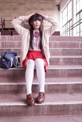 (Mafuuu) Lolita Shenli Board True Winter Classroom Red Water K Sir Simpan Socks (112p)