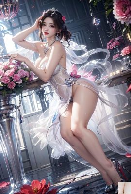 Zhu Xian-Lu Xueqi’s High Cheels and Gauze Beautiful Legs