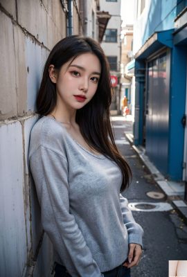 ★ Sijishe ★ White Cat Floating Water’s Water (Collection) 1 – Street Alley 2