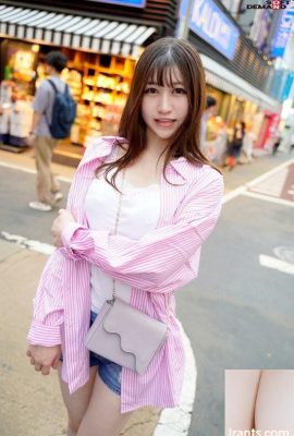 ((GIFاختبار طالبة الكلية الإناث يقود ممثل ذكر عملاق ، Ririki Māno (18p)