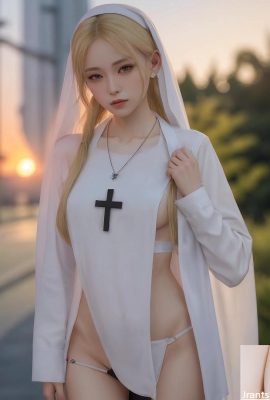 راهبة في الغسق