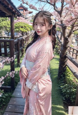 Sakura+Blossoms+و+Kimono+Girls+Photobook