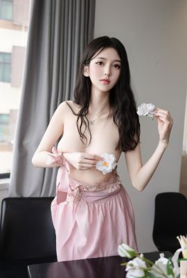 (مجموعة على الإنترنت) طراز Xiuren الجميل Bai Xiaodie “Pink Fairy Dress” الخاص (96p)