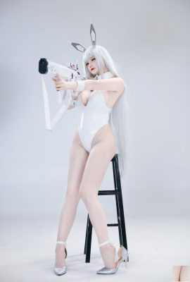 (مجموعة عبر الإنترنت) Germare Girl Fairy Nine Airi “Bran’er White Rabbit” VIP Exclusive (31p)