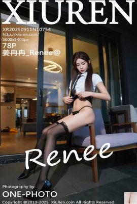 ((XiuRen) 2025.09.11 No.10754 صورة النسخة الكاملة لـ Jiang Ranran (79p)