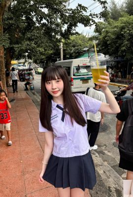 “Huang Linyuan” تنضح الجلد الناعم بأنفاس الشباب (10p)