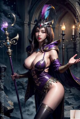 Rurina sorceress = cosplay (