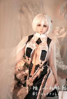 (مجموعة على الانترنت) SleeppyLee1 (هدية صغيرة جدا نعسان) cosplay سيريوس – أزور لين (43ف)