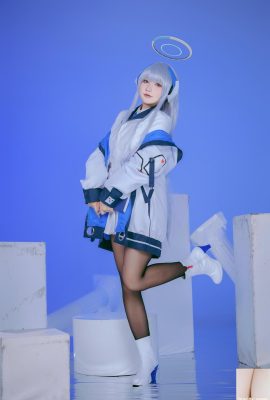 (مجموعة الإنترنت) هل هو شبل الدب (Shi yi zhixiong zi ma) cosplay أوشيو نوا – الأرشيف الأزرق (100P)