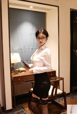 XiuRen نسخة الشراء داخل التطبيق Chen Xiaohua Business Wear OL (60P)