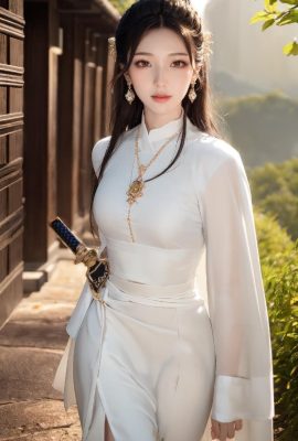 Gufeng حامل السيف الأنثوي