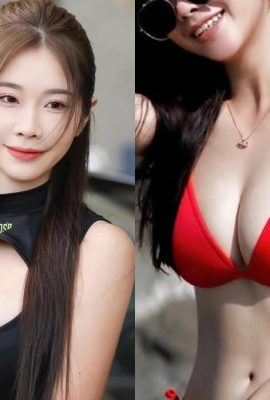 شوارع تيانمو ساخنة للغاية! أذهلت آلهة التشجيع لاي كي الجميع بملابسها البيضاء النقية! (11ف)