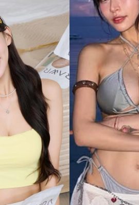 لين شيانغ متحمس للغاية! فستان من الدانتيل الأبيض الثلجي + سترة جميلة، وأشاد مستخدمو الإنترنت: الأميرة الصغيرة هنا! (11ف)