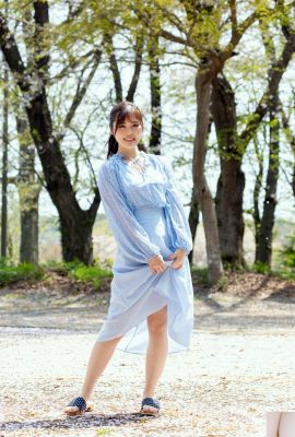 (موتشيزوكي يوكي) جسدها الأبيض الرقيق وثدييها مفتوحان بالكامل وعينيها مشرقة (32P)